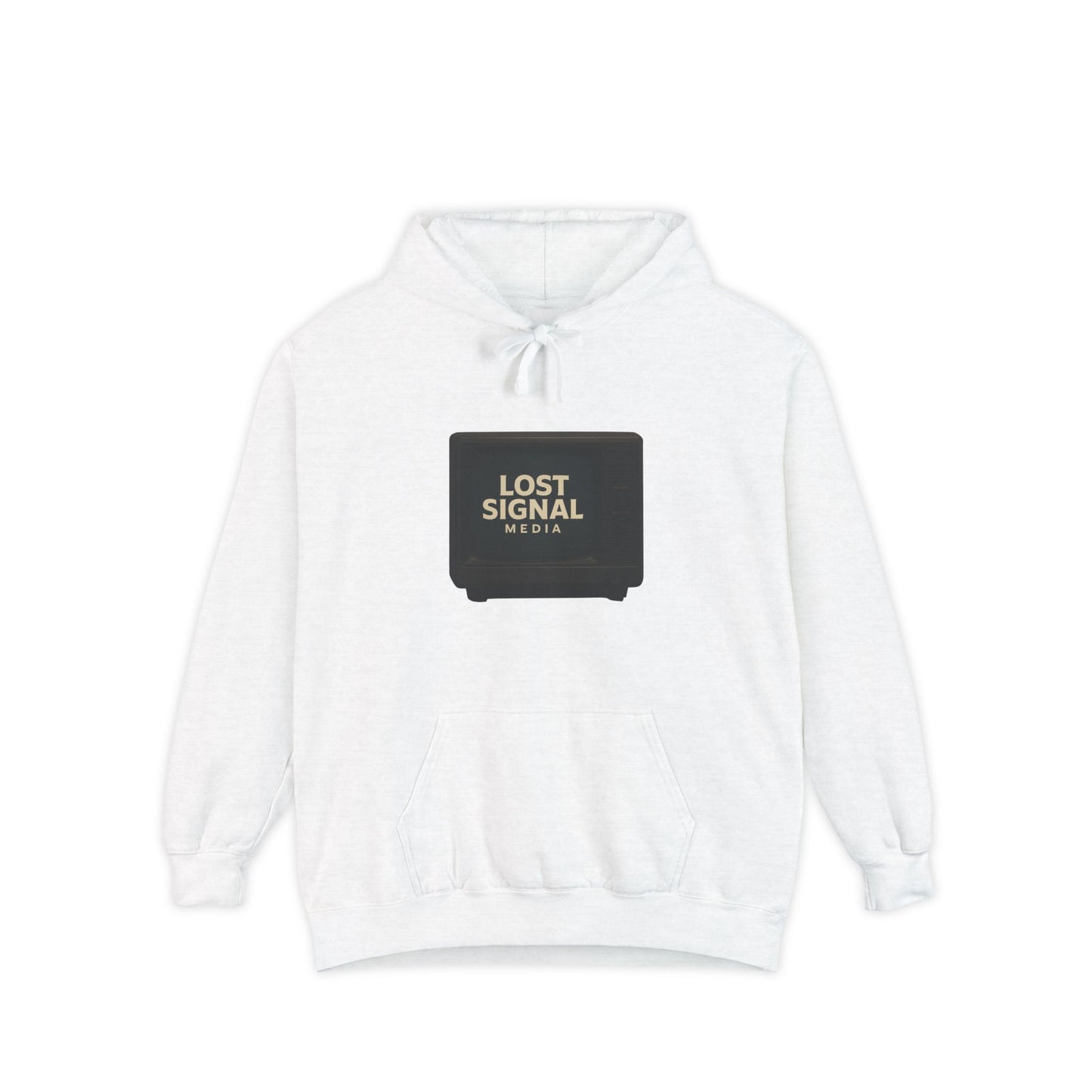 Lost Signal Garment-Dyed Unisex Hoodie, Casual Wear, Street Style, Holiday Gift, Trendy Apparel