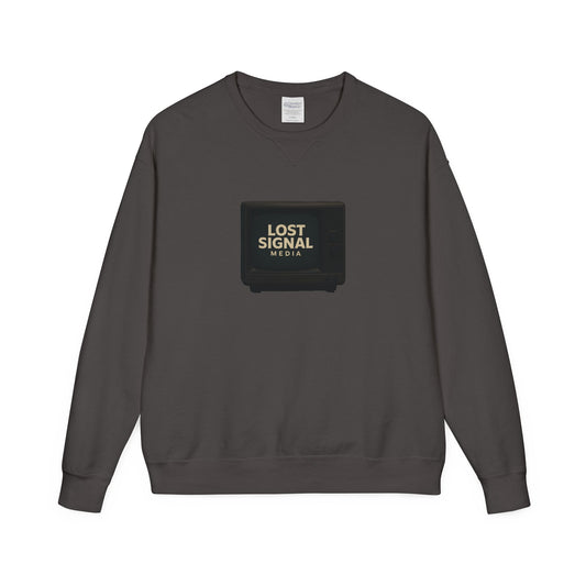 Causal Vintage Crewneck Sweatshirt with Lost Signal Media Design - Cozy Gift for Creatives, Perfect for Fall Wear, Unisex Comfy Style, [...]