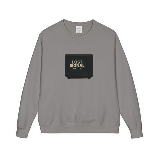 Causal Vintage Crewneck Sweatshirt with Lost Signal Media Design - Cozy Gift for Creatives, Perfect for Fall Wear, Unisex Comfy Style, [...]
