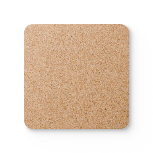 Vintage TV Coaster Set, Aesthetic Home Decor, Artistic Cork Coasters, Unique Gift for Media Lovers, Retro Drink Coaster